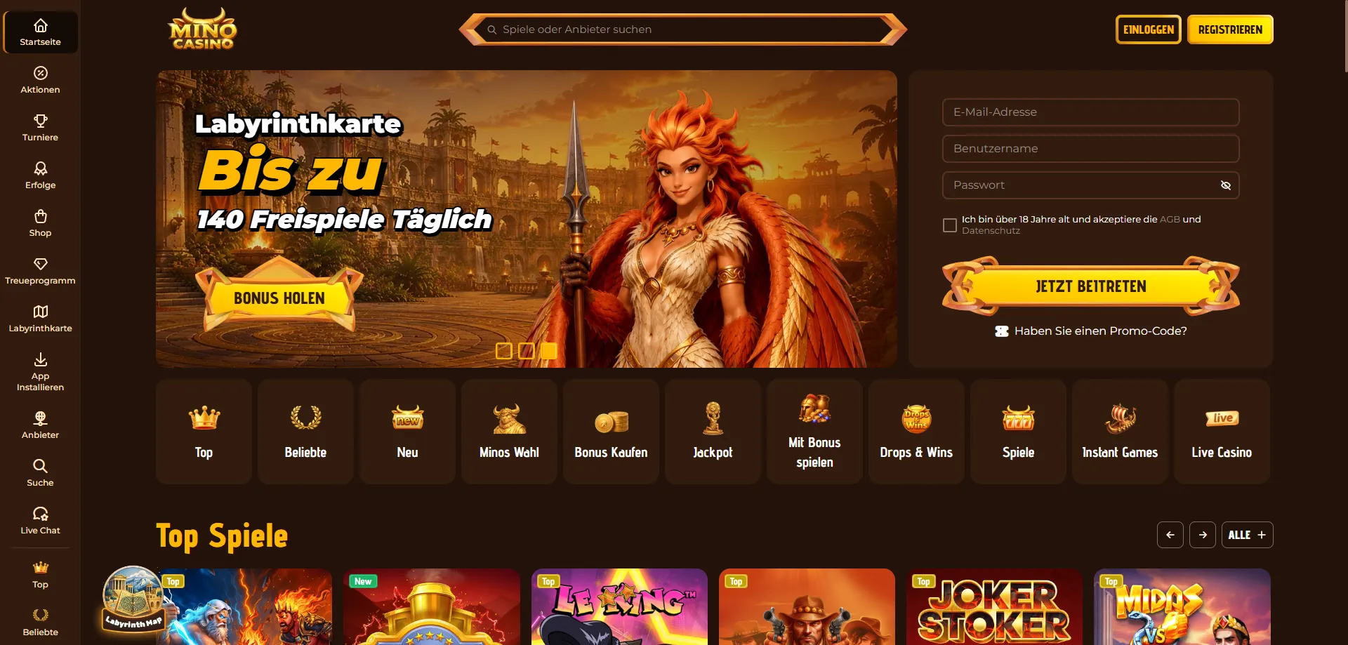 Panoramica delle promozioni ricorrenti su Mino Casino 2026